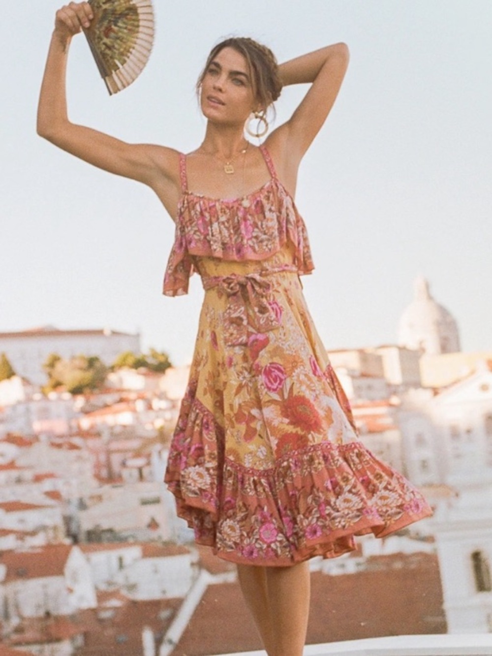 Spell Siren Song Dress Marigold